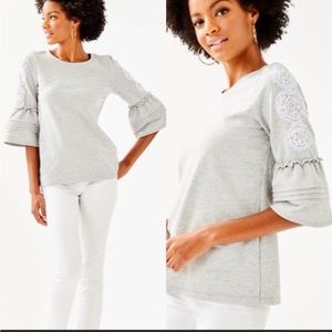 Lilly Pulitzer bell sleeve sweater